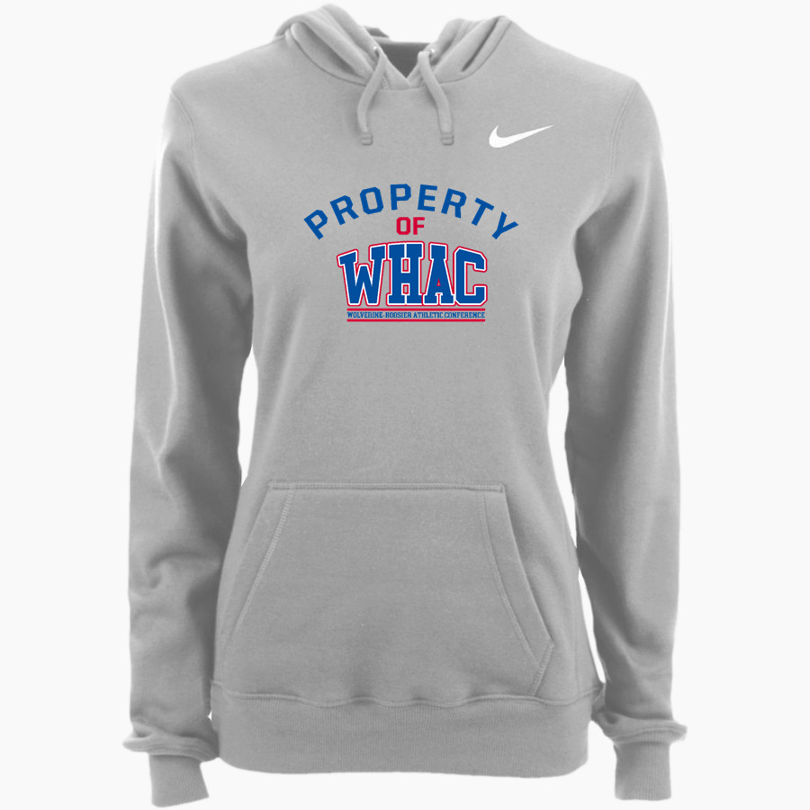 WOLVERINE-HOOSIER ATHLETIC CONFERENCE Nike Women's Club Pullover Fleece Hoodie