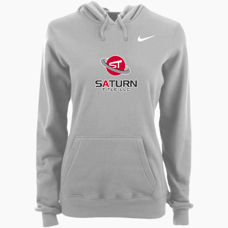 Saturn Title LLC Saturn Title <span class="pdp-name-mascot">Saturn Title LLC</span> Nike Women's Club Pullover Fleece Hoodie