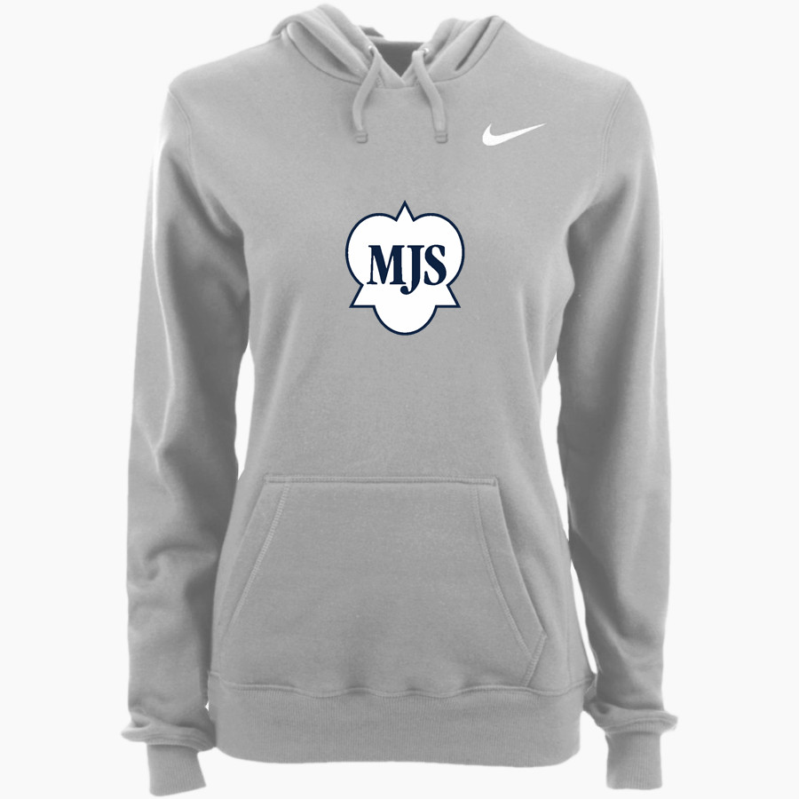 Mayfield Junior School Mustangs Online Store <span class="pdp-name-mascot">Mayfield Mustangs</span> Nike Women's Club Pullover Fleece Hoodie