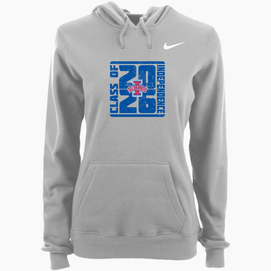 INDEPENDENCE HIGH SCHOOL 76ERS Nike Women's Club Pullover Fleece Hoodie