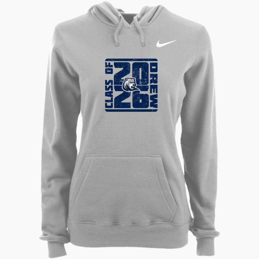 Drew Rangers <span class="pdp-name-mascot">Drew University Rangers</span> Nike Women's Club Pullover Fleece Hoodie