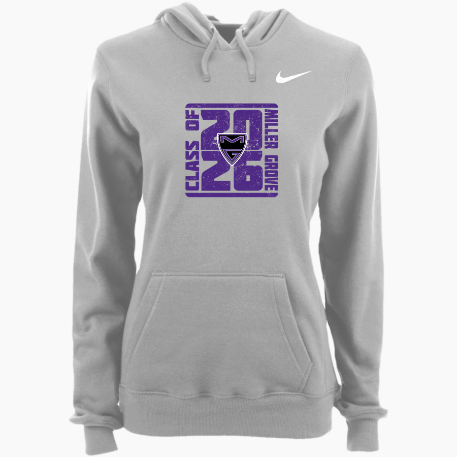 MILLER GROVE HIGH SCHOOL WOLVERINES <span class="pdp-name-mascot">MILLER GROVE WOLVERINES</span> Nike Women's Club Pullover Fleece Hoodie