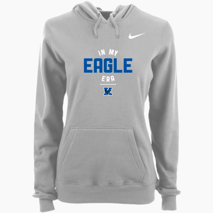 Kendall Central Eagles official sideline store <span class="pdp-name-mascot">Kendall Central Eagles</span> Nike Women's Club Pullover Fleece Hoodie