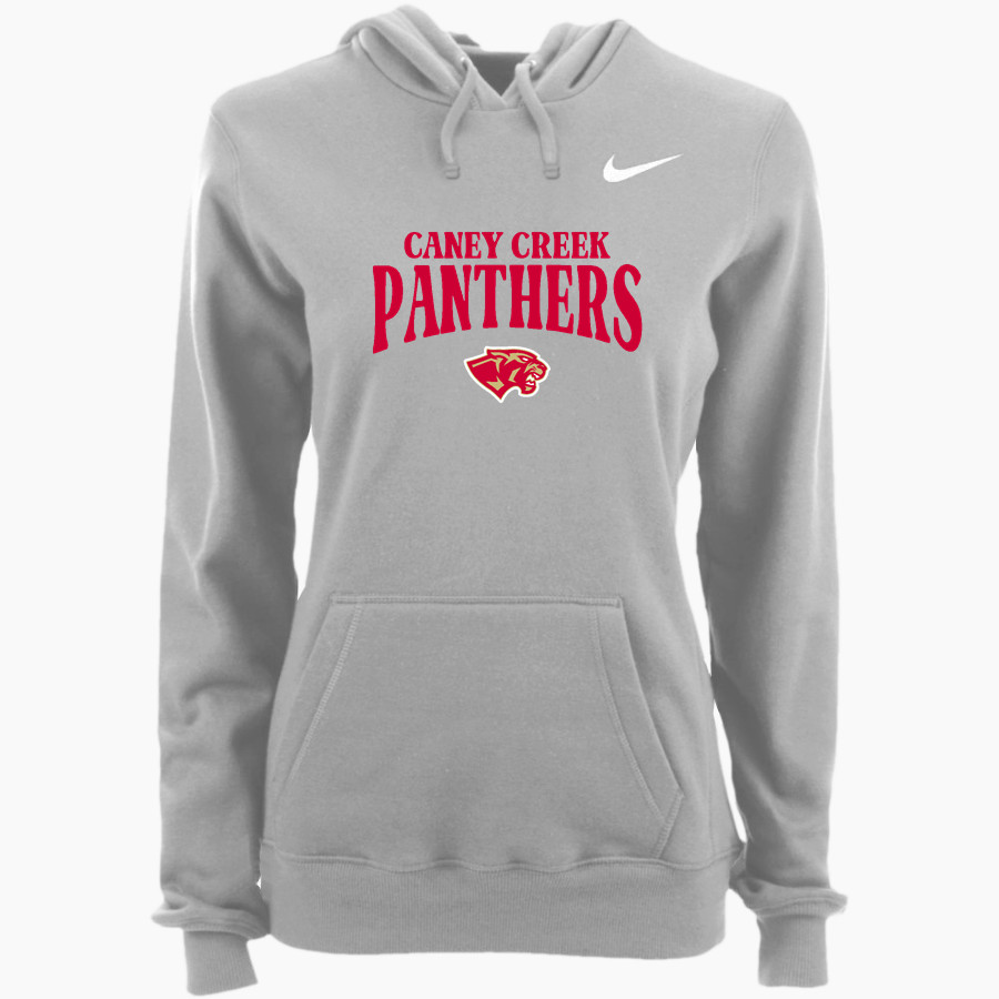 CANEY CREEK HIGH SCHOOL PANTHERS Nike Women's Club Pullover Fleece Hoodie