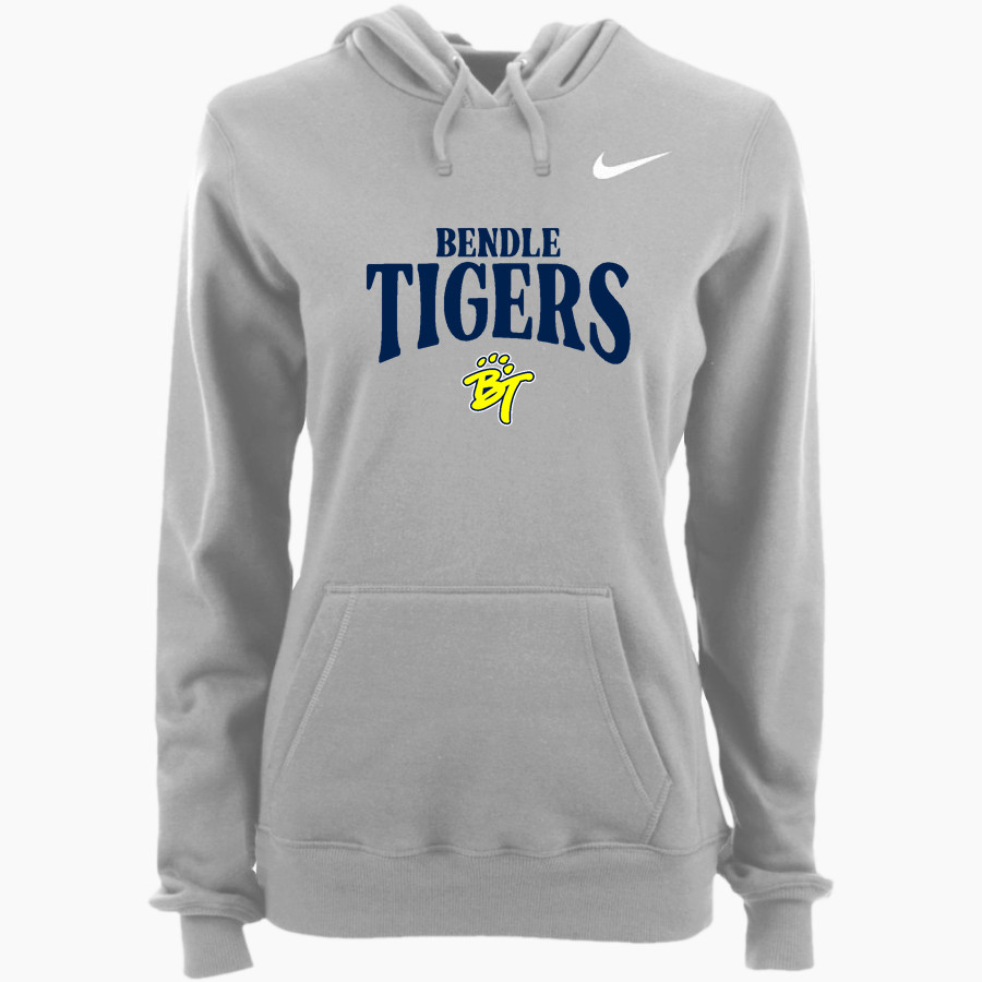 BENDLE HIGH SCHOOL TIGERS <span class="pdp-name-mascot">BENDLE TIGERS</span> Nike Women's Club Pullover Fleece Hoodie
