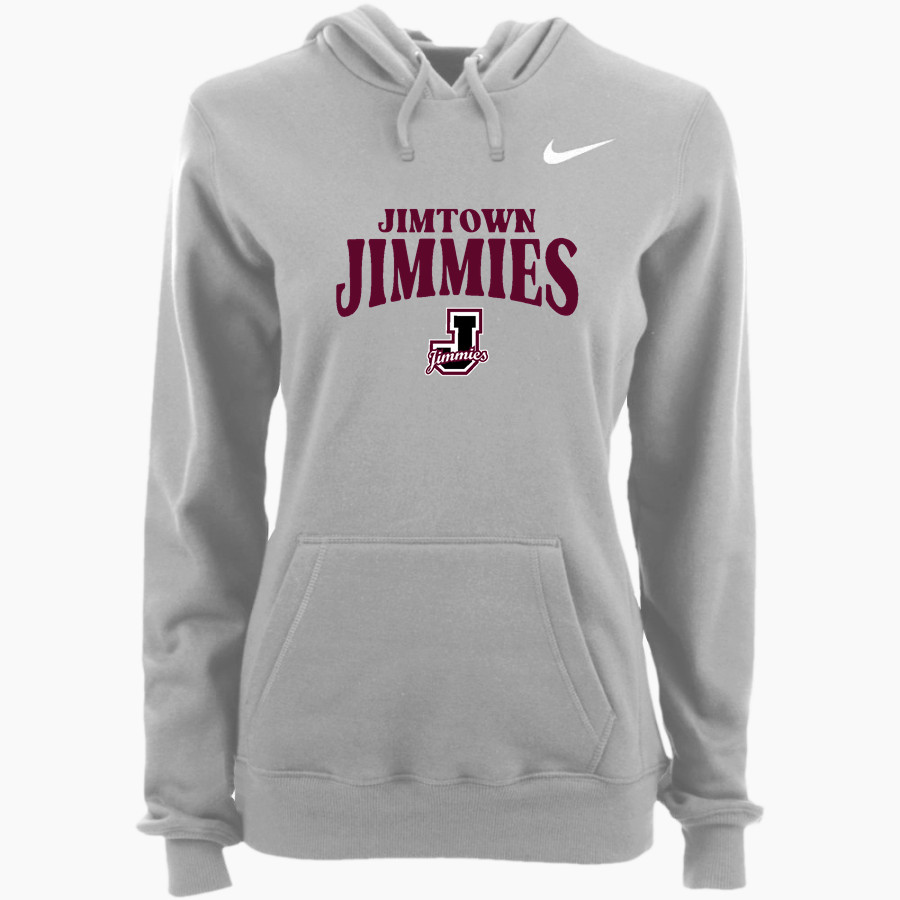 Jimtown Jimmies Nike Women's Club Pullover Fleece Hoodie