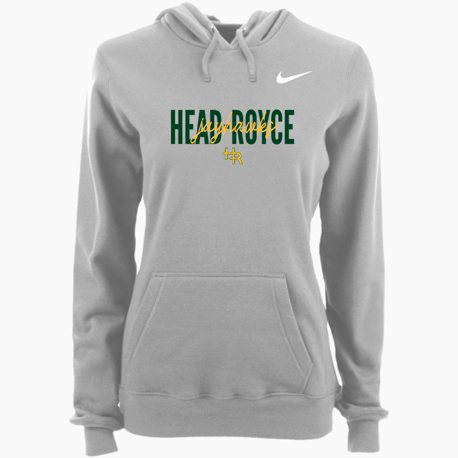 Head-Royce Jayhawks Nike Women's Club Pullover Fleece Hoodie