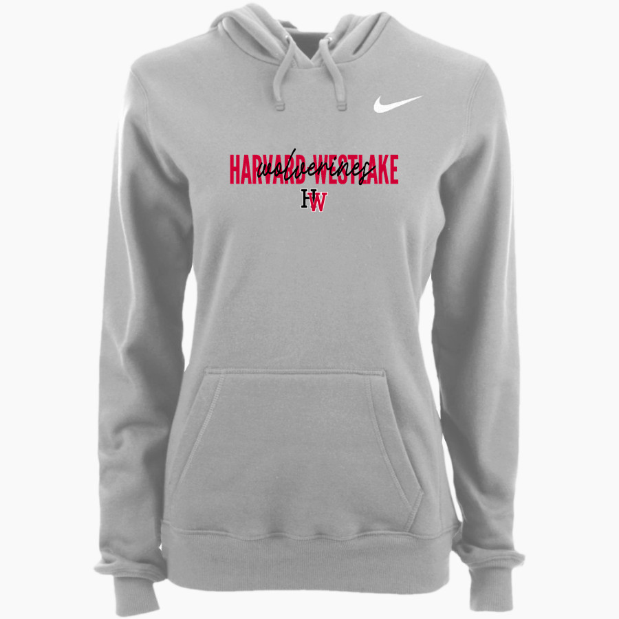 Harvard-Westlake The Official Online Store Nike Women's Club Pullover Fleece Hoodie