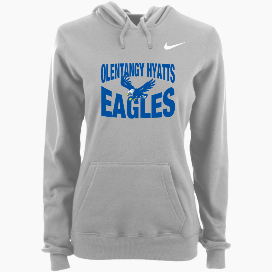 Olentangy Hyatts Eagles <span class="pdp-name-mascot">Olentangy Hyatts Eagles</span> Nike Women's Club Pullover Fleece Hoodie