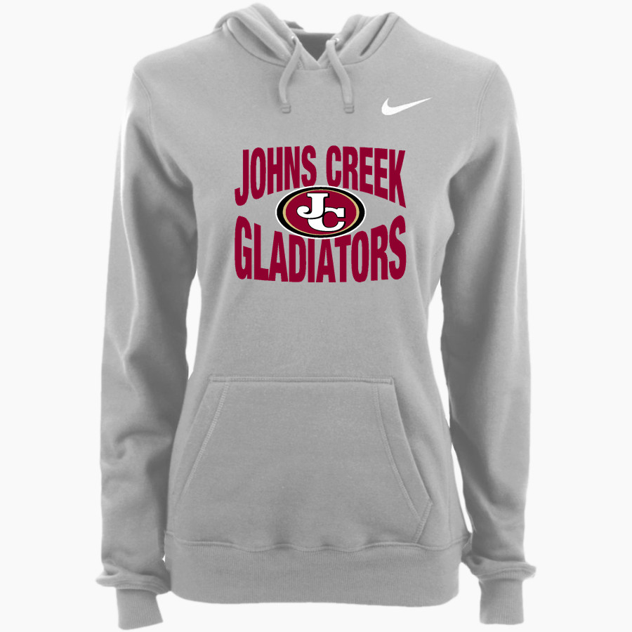 JOHNS CREEK HIGH SCHOOL GLADIATORS <span class="pdp-name-mascot">JOHNS CREEK GLADIATORS</span> Nike Women's Club Pullover Fleece Hoodie