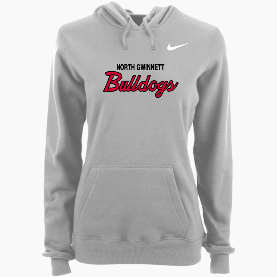 NORTH GWINNETT HIGH SCHOOL BULLDOGS <span class="pdp-name-mascot">NORTH GWINNETT BULLDOGS</span> Nike Women's Club Pullover Fleece Hoodie