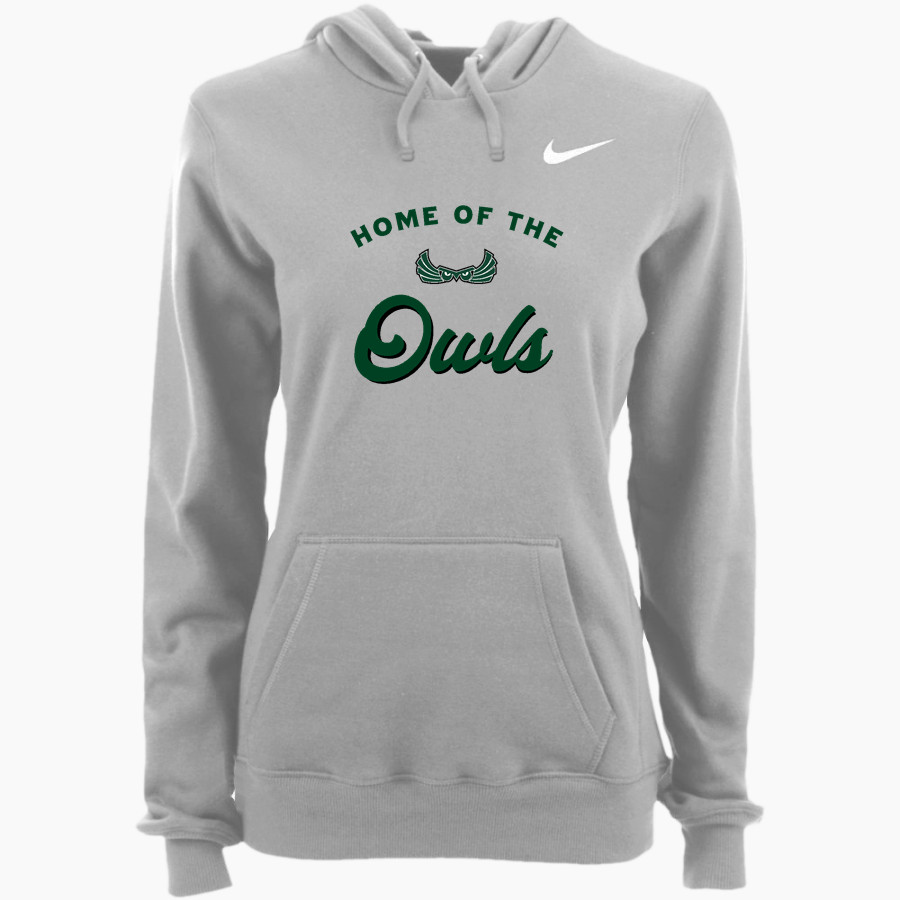 Mid-Pacific Owls <span class="pdp-name-mascot">Mid-Pacific Owls</span> Nike Women's Club Pullover Fleece Hoodie