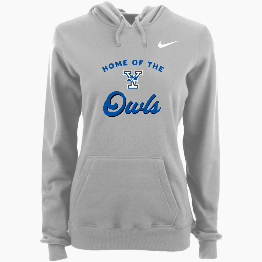 YANTIS HIGH SCHOOL OWLS <span class="pdp-name-mascot">YANTIS OWLS</span> Nike Women's Club Pullover Fleece Hoodie