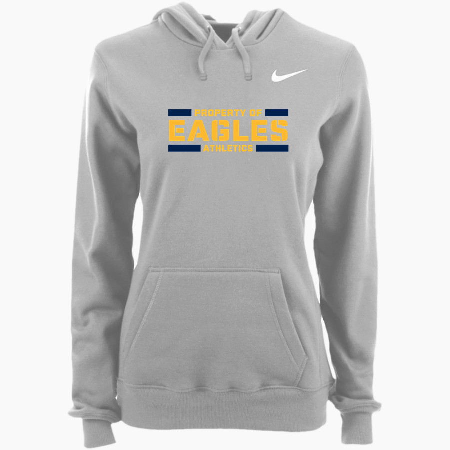HUDSONVILLE HIGH SCHOOL EAGLES <span class="pdp-name-mascot">HUDSONVILLE EAGLES</span> Nike Women's Club Pullover Fleece Hoodie
