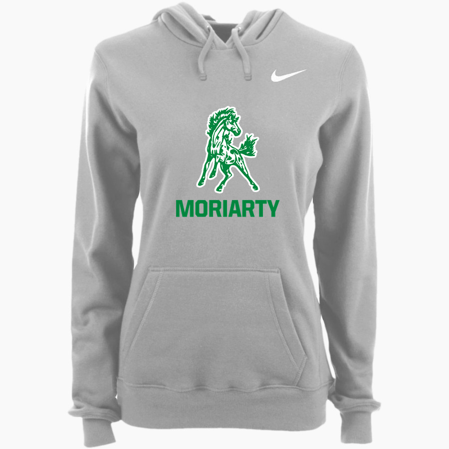 MORIARTY HIGH SCHOOL PINTOS Nike Women's Club Pullover Fleece Hoodie
