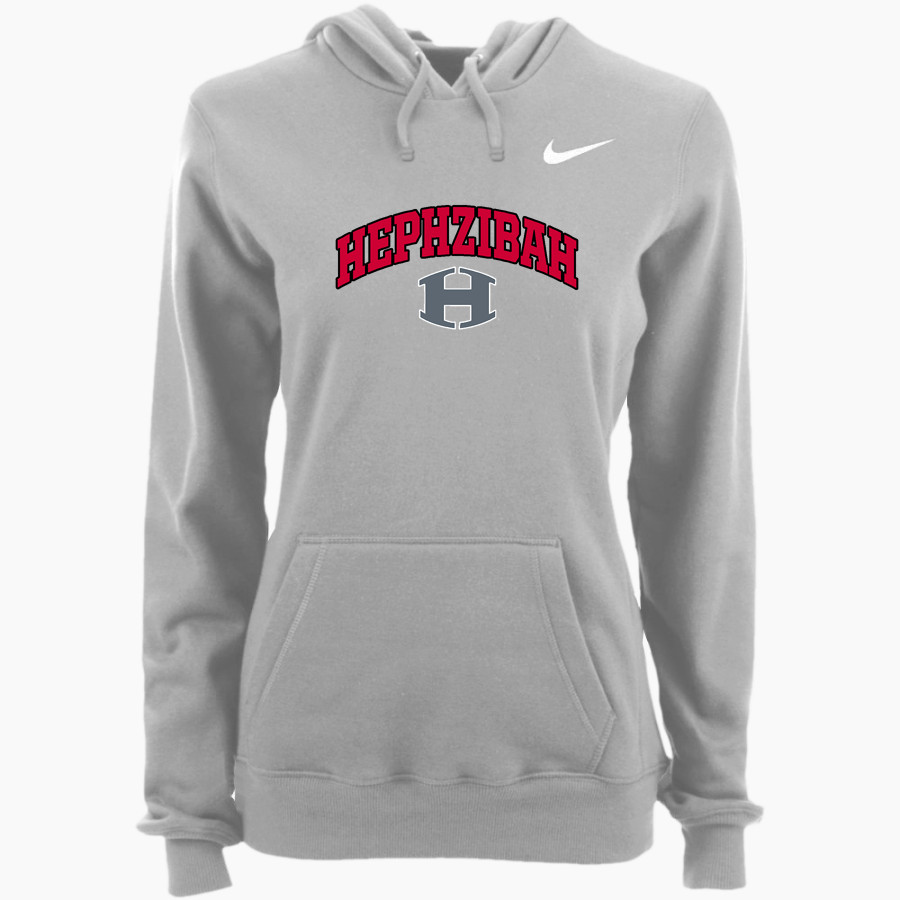 HEPHZIBAH HIGH SCHOOL REBELS <span class="pdp-name-mascot">HEPHZIBAH REBELS</span> Nike Women's Club Pullover Fleece Hoodie
