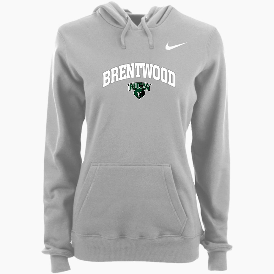 BRENTWOOD CHRISTIAN SCHOOL BEARS <span class="pdp-name-mascot">BRENTWOOD BEARS</span> Nike Women's Club Pullover Fleece Hoodie