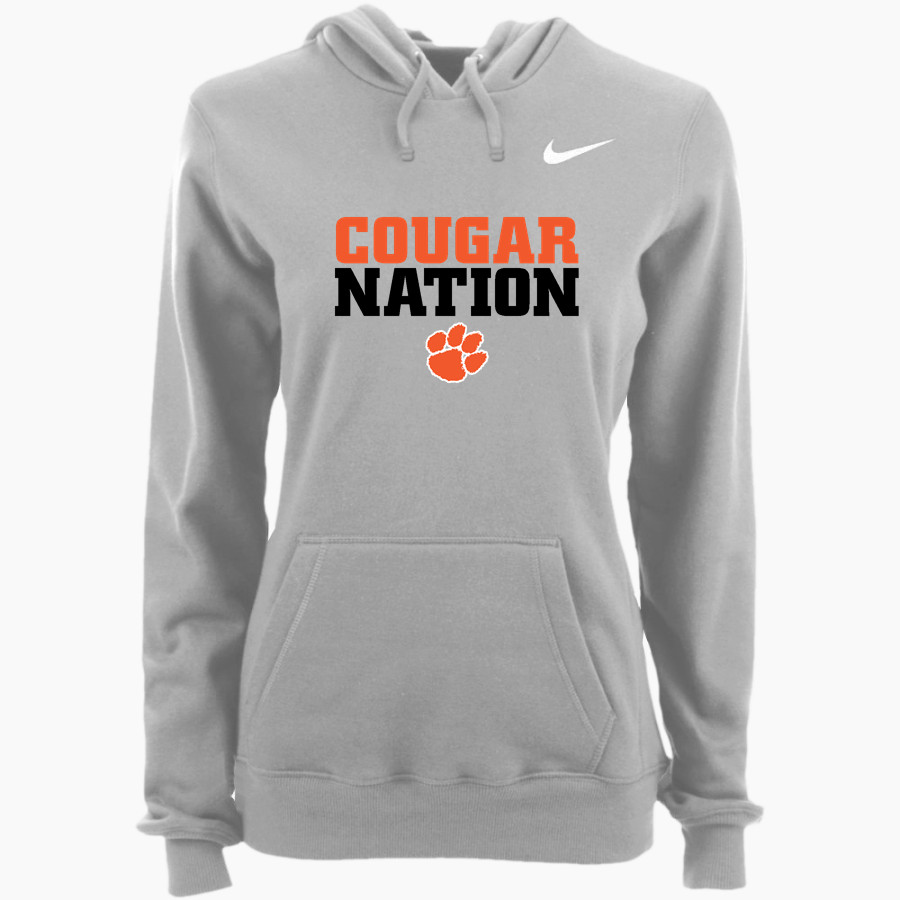 ESCONDIDO HIGH SCHOOL COUGARS <span class="pdp-name-mascot">ESCONDIDO COUGARS</span> Nike Women's Club Pullover Fleece Hoodie
