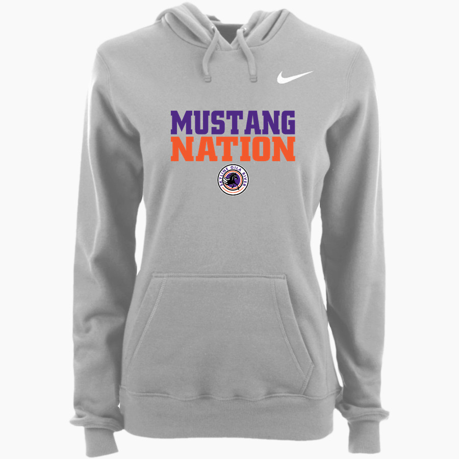 Skyline Gila River Mustangs <span class="pdp-name-mascot">Skyline Mustangs</span> Nike Women's Club Pullover Fleece Hoodie