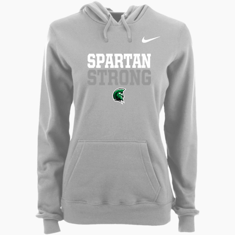 Calvary Christian Spartans <span class="pdp-name-mascot">Calvary Christian Spartans</span> Nike Women's Club Pullover Fleece Hoodie