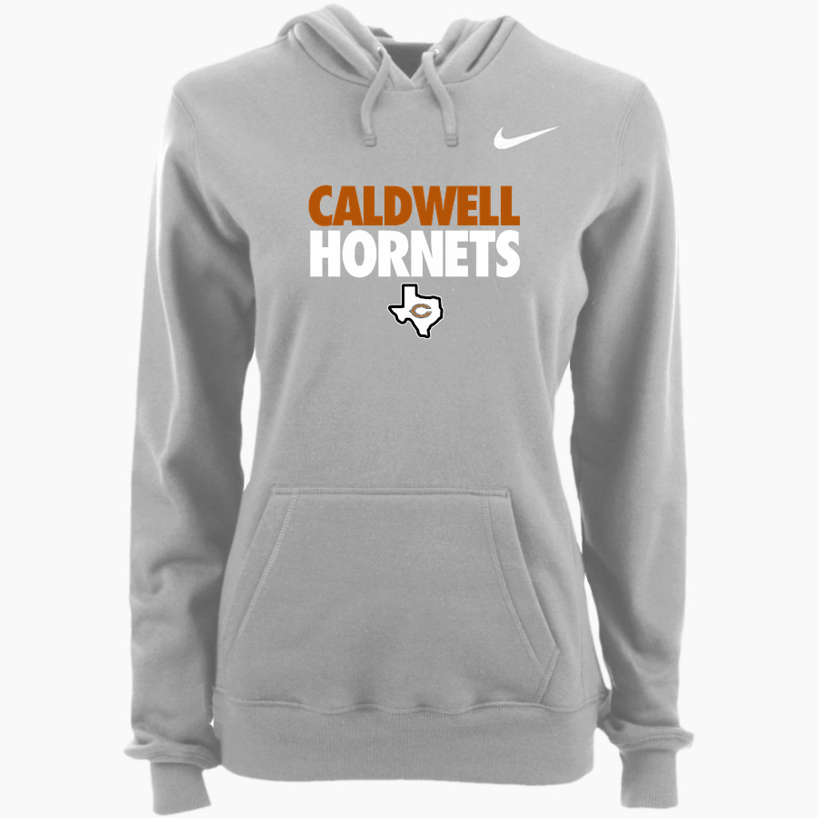 CALDWELL HIGH SCHOOL HORNETS <span class="pdp-name-mascot">CALDWELL HORNETS</span> Nike Women's Club Pullover Fleece Hoodie