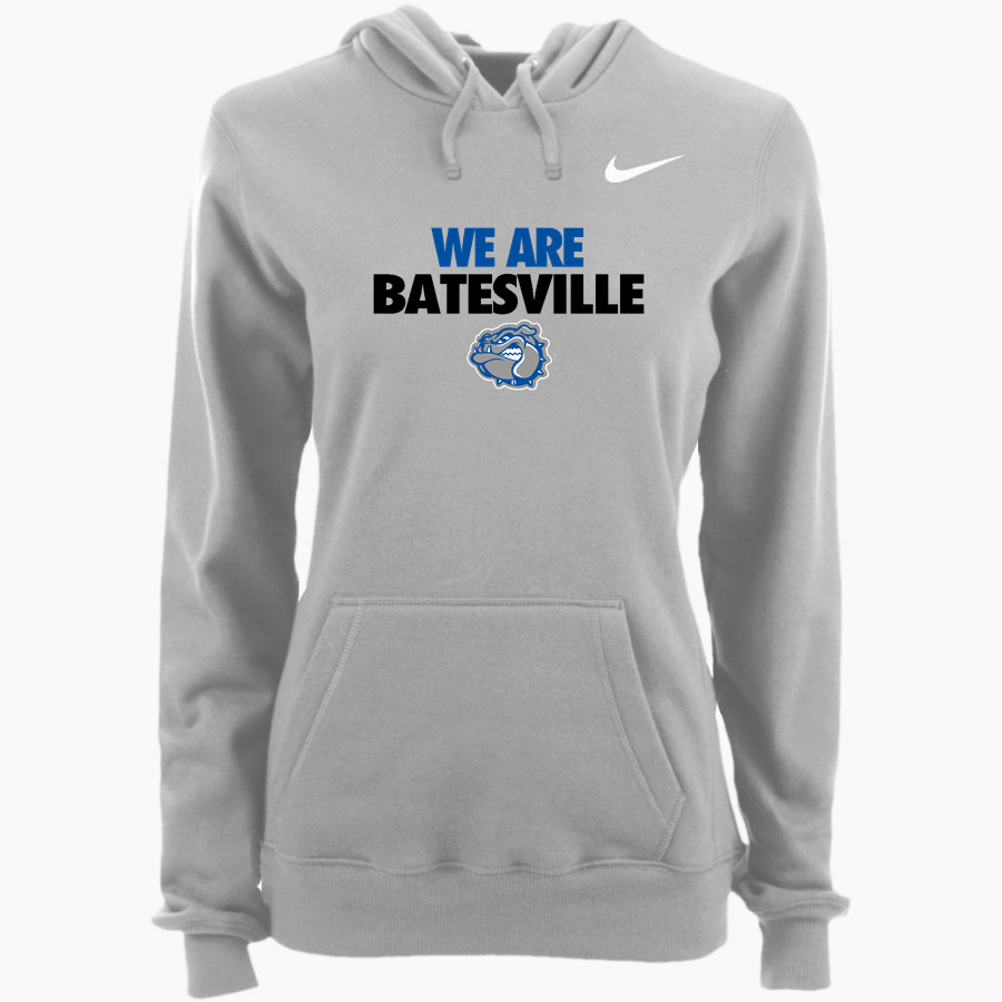 BATESVILLE HIGH SCHOOL BULLDOGS <span class="pdp-name-mascot">BATESVILLE BULLDOGS</span> Nike Women's Club Pullover Fleece Hoodie