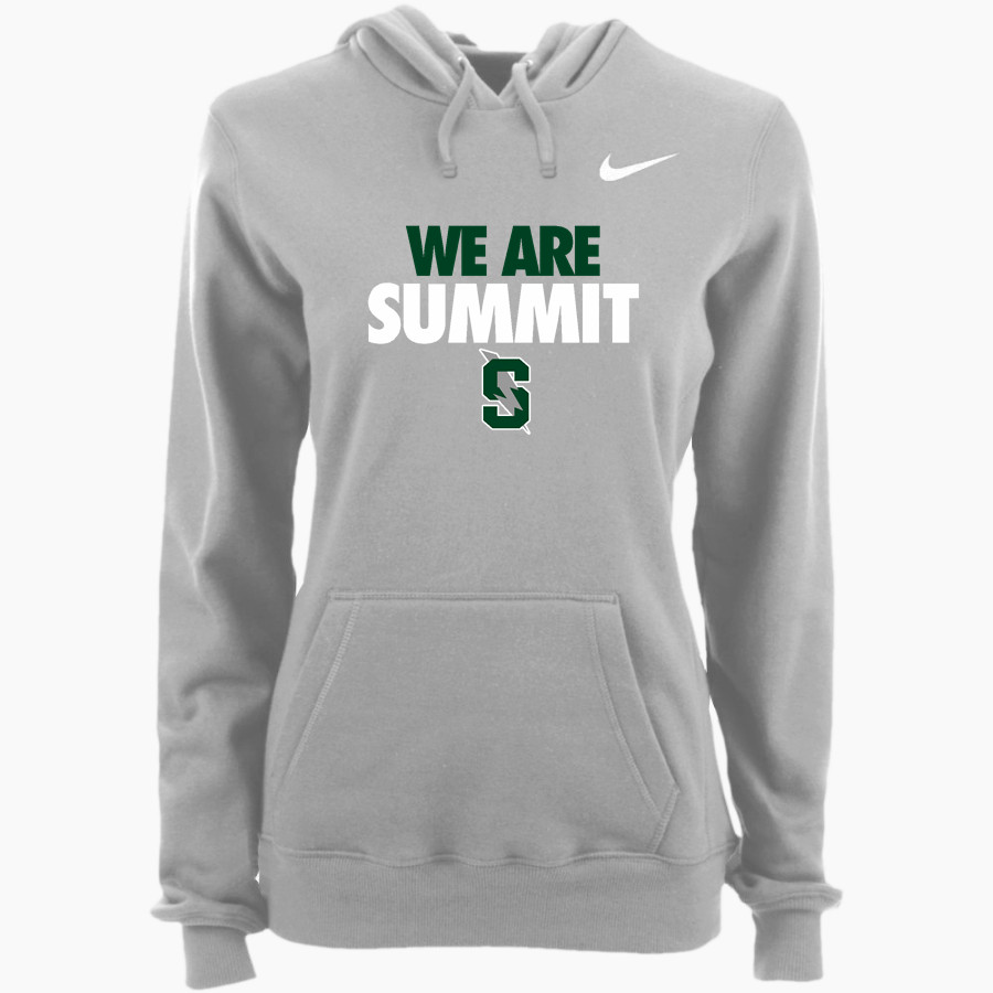 Summit High School Storm Nike Women's Club Pullover Fleece Hoodie