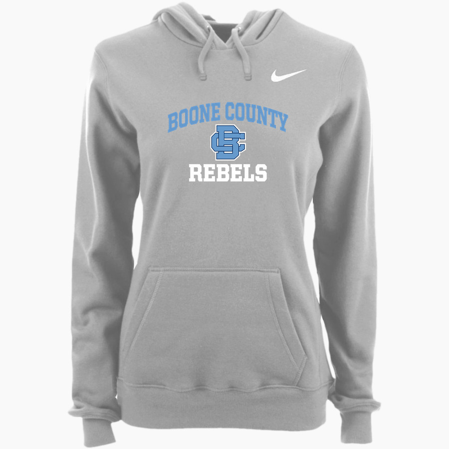 Boone County Rebels <span class="pdp-name-mascot">Boone County Rebels</span> Nike Women's Club Pullover Fleece Hoodie