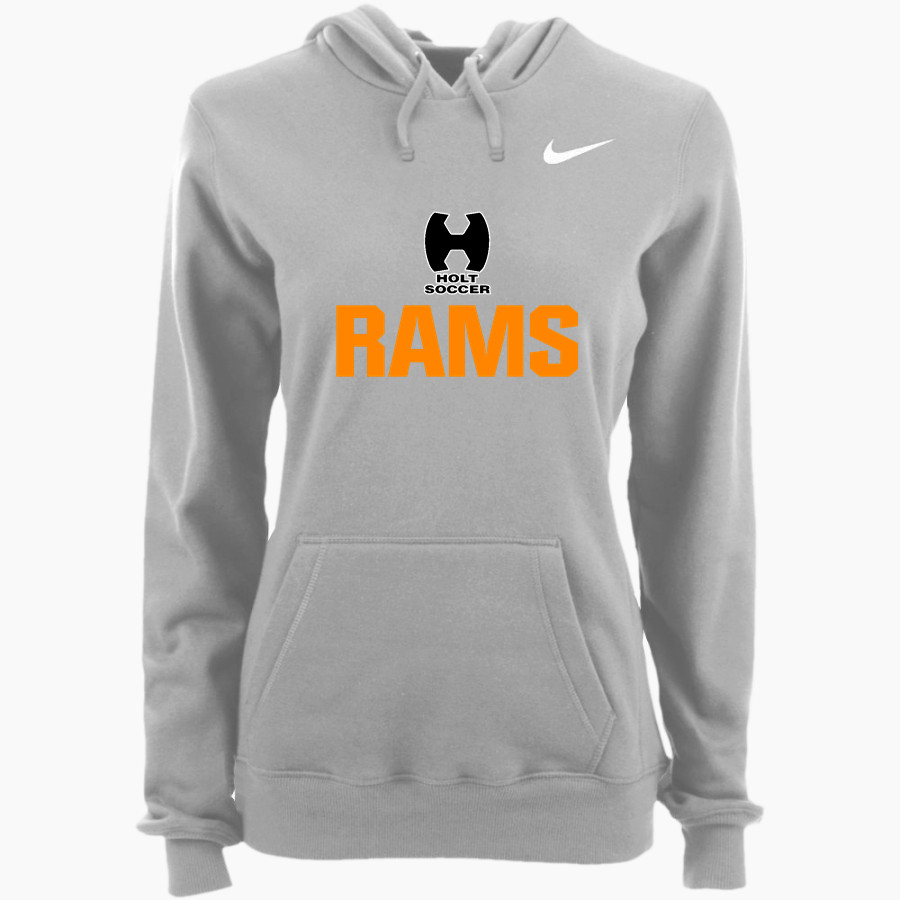 Holt Junior Rams Soccer Club <span class="pdp-name-mascot">Holt Junior Rams Soccer Club</span> Nike Women's Club Pullover Fleece Hoodie