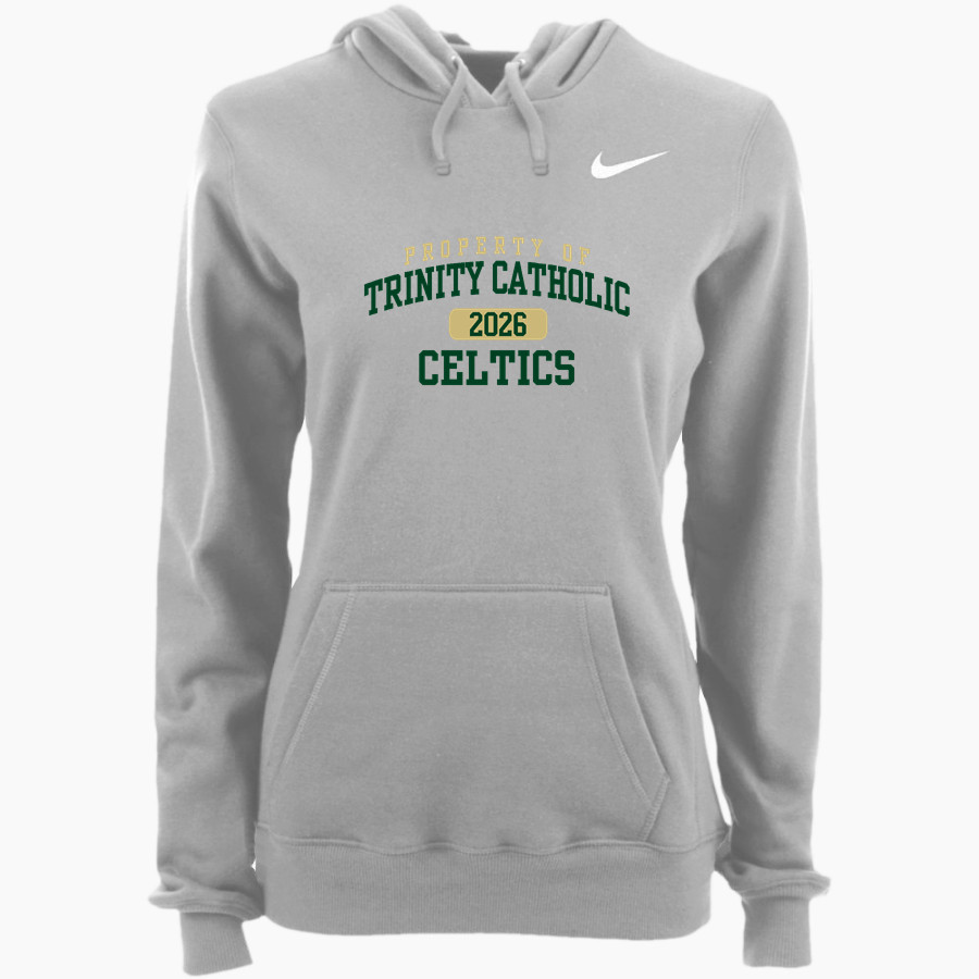 Trinity Catholic Celtics <span class="pdp-name-mascot">Trinity Catholic Celtics</span> Nike Women's Club Pullover Fleece Hoodie