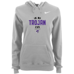 Trevecca University Trojans <span class="pdp-name-mascot">Trevecca University Trojans</span> Nike Women's Club Pullover Fleece Hoodie Front Thumbnail
