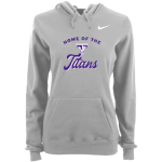 TENOROC HIGH SCHOOL TITANS <span class="pdp-name-mascot">TENOROC TITANS</span> Nike Women's Club Pullover Fleece Hoodie Front Thumbnail