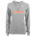 WELLS HIGH SCHOOL LEOPARDS <span class="pdp-name-mascot">WELLS LEOPARDS</span> Nike Women's Club Pullover Fleece Hoodie Front Thumbnail