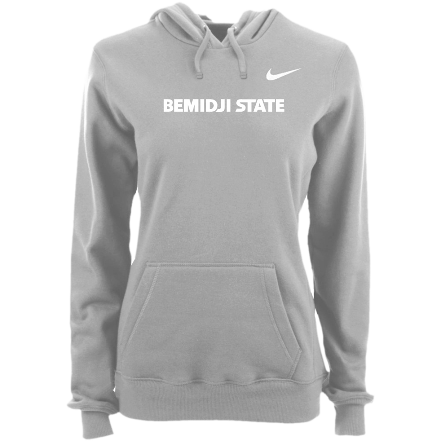 Bemidji State Athletics <span class="pdp-name-mascot">Bemidji State Beavers</span> Nike Women's Club Pullover Fleece Hoodie