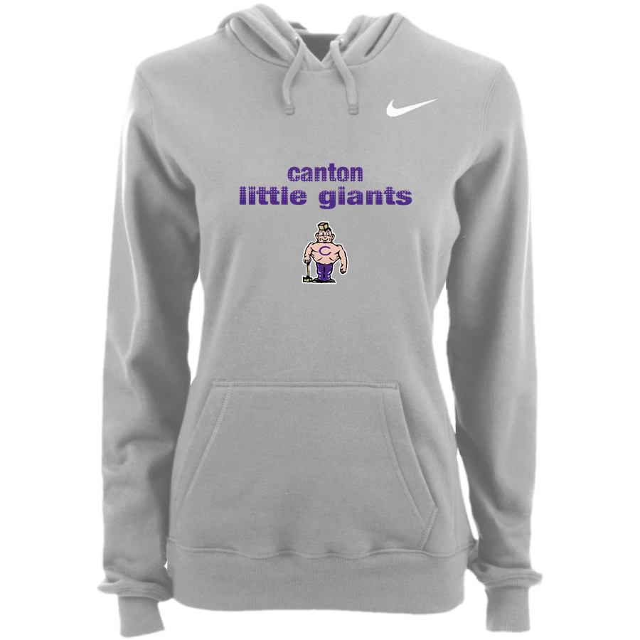 CANTON HIGH SCHOOL LITTLE GIANTS <span class="pdp-name-mascot">CANTON LITTLE GIANTS</span> Nike Women's Club Pullover Fleece Hoodie