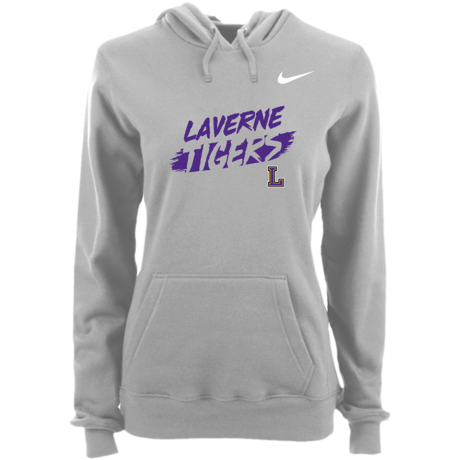 LAVERNE HIGH SCHOOL TIGERS <span class="pdp-name-mascot">LAVERNE TIGERS</span> Nike Women's Club Pullover Fleece Hoodie