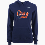 Oswego Panthers <span class="pdp-name-mascot">Oswego Panthers</span> Nike Women's Club Pullover Fleece Hoodie Front Thumbnail