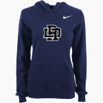 River Edge Little League <span class="pdp-name-mascot">River Edge Little League</span> Nike Women's Club Pullover Fleece Hoodie Front Thumbnail