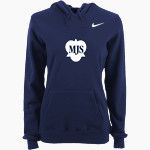 Mayfield Junior School Mustangs Online Store Nike Women's Club Pullover Fleece Hoodie Front Thumbnail