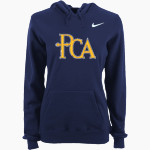 Providence Christian Academy Nike Women's Club Pullover Fleece Hoodie Front Thumbnail
