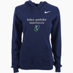 Lake Pointe Academy Mariners <span class="pdp-name-mascot">Lake Pointe Academy Mariners</span> Nike Women's Club Pullover Fleece Hoodie Front Thumbnail