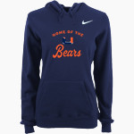 Union Bears Nike Women's Club Pullover Fleece Hoodie Front Thumbnail