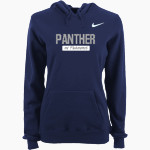PASQUOTANK COUNTY HIGH SCHOOL PANTHERS <span class="pdp-name-mascot">PASQUOTANK COUNTY PANTHERS</span> Nike Women's Club Pullover Fleece Hoodie Front Thumbnail