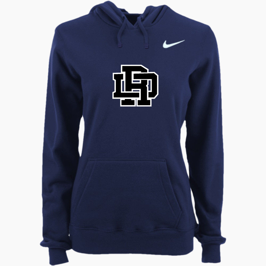 River Edge Little League <span class="pdp-name-mascot">River Edge Little League</span> Nike Women's Club Pullover Fleece Hoodie