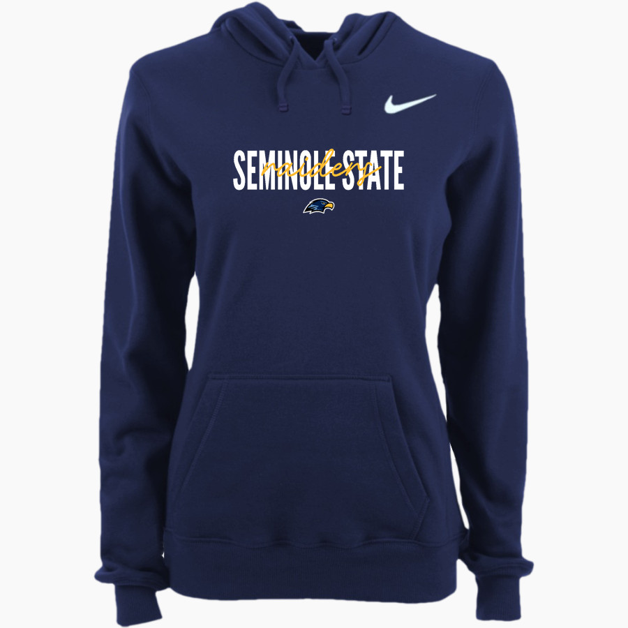 Seminole State College Raiders <span class="pdp-name-mascot">Seminole State Raiders</span> Nike Women's Club Pullover Fleece Hoodie