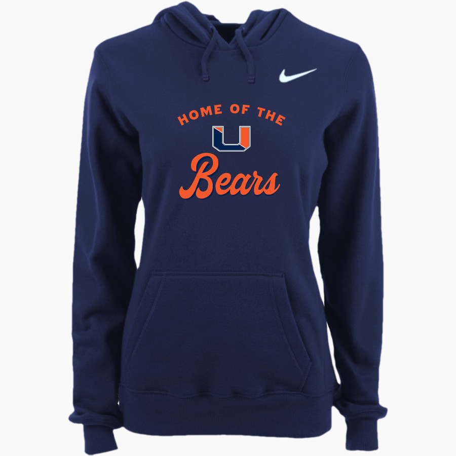 Union Bears Nike Women's Club Pullover Fleece Hoodie