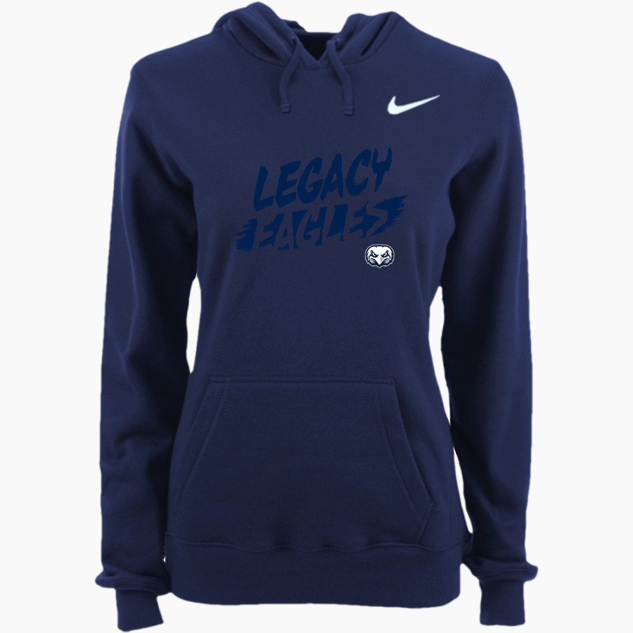 Legacy Eagles <span class="pdp-name-mascot">Legacy Charter Eagles</span> Nike Women's Club Pullover Fleece Hoodie