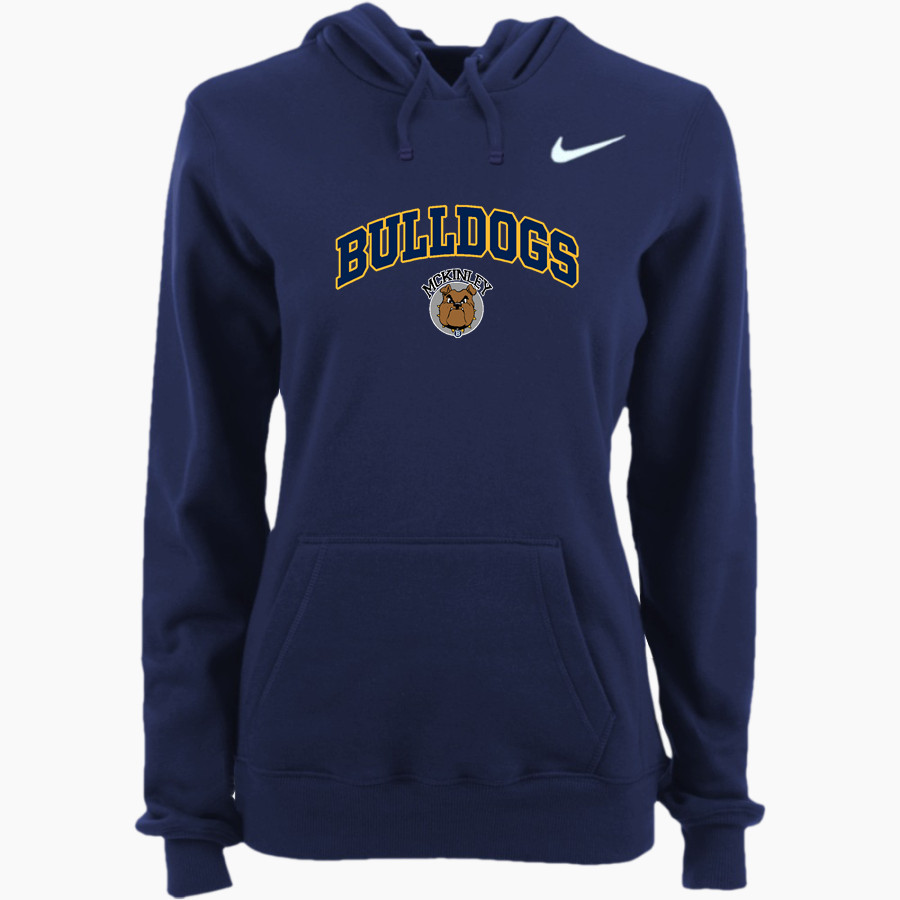 McKinley Bulldogs <span class="pdp-name-mascot">McKinley Elementary School Bulldogs</span> Nike Women's Club Pullover Fleece Hoodie