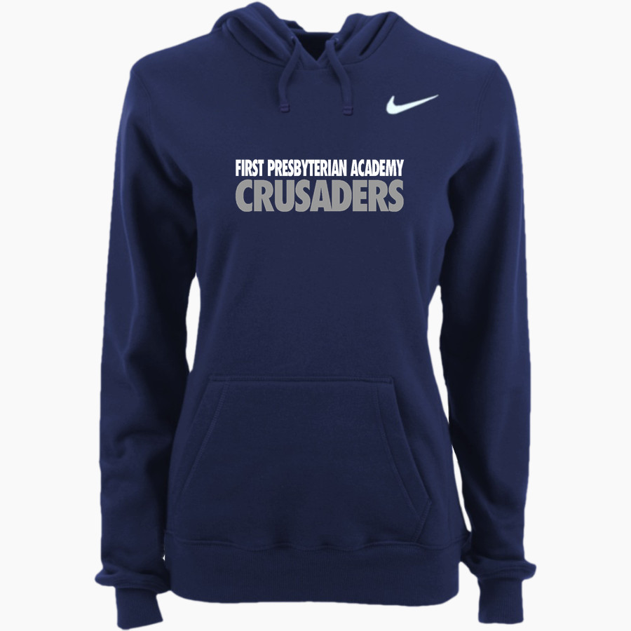 First Presbyterian Academy CRUSADERS <span class="pdp-name-mascot">SHANNON FOREST CRUSADERS</span> Nike Women's Club Pullover Fleece Hoodie