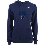 BALDWIN HIGH SCHOOL BRUINS <span class="pdp-name-mascot">BALDWIN BRUINS</span> Nike Women's Club Pullover Fleece Hoodie Front Thumbnail